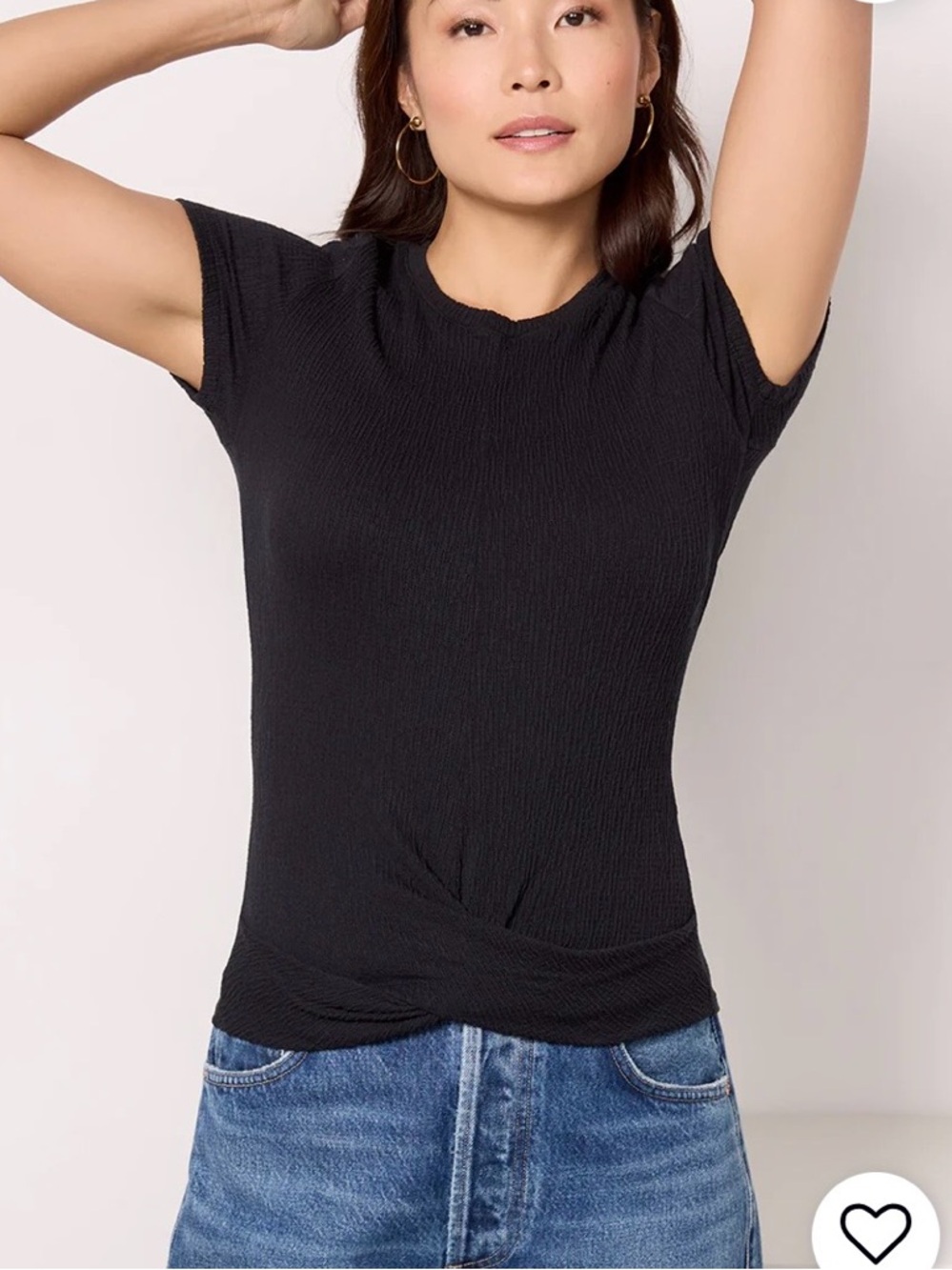 Michael Stars Stella Twist Tee. NWT